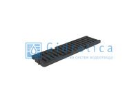Решетка водоприемная Gidrolica Pro РВ -10.13,5.50 - щелевая пластиковая, кл. С250