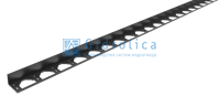 Бордюр Gidrolica Line Б-300.8,5.8,0 - пластиковый черный L3000