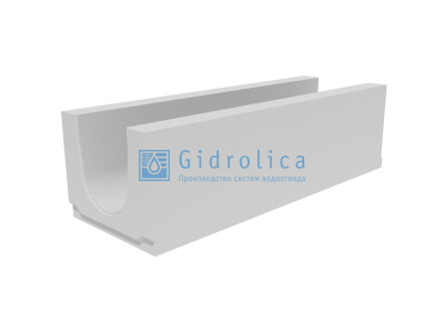 Лоток водоотводный бетонный коробчатый (СО-300мм), с уклоном 0,5% КUу 100.44(30).50(43) - BGU-XL, № 10