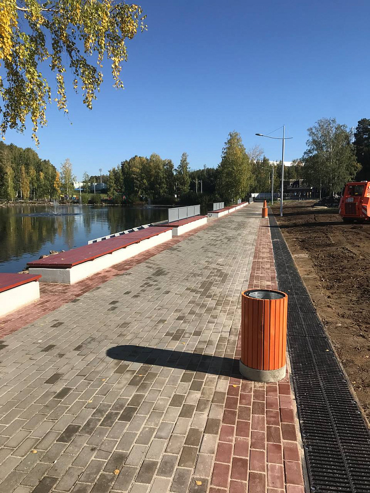 Благоустройство набережной в Свердловской области