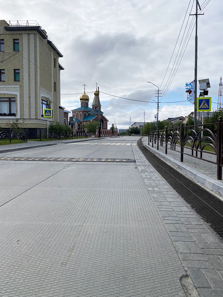 г. Салехард Благоустройство улиц