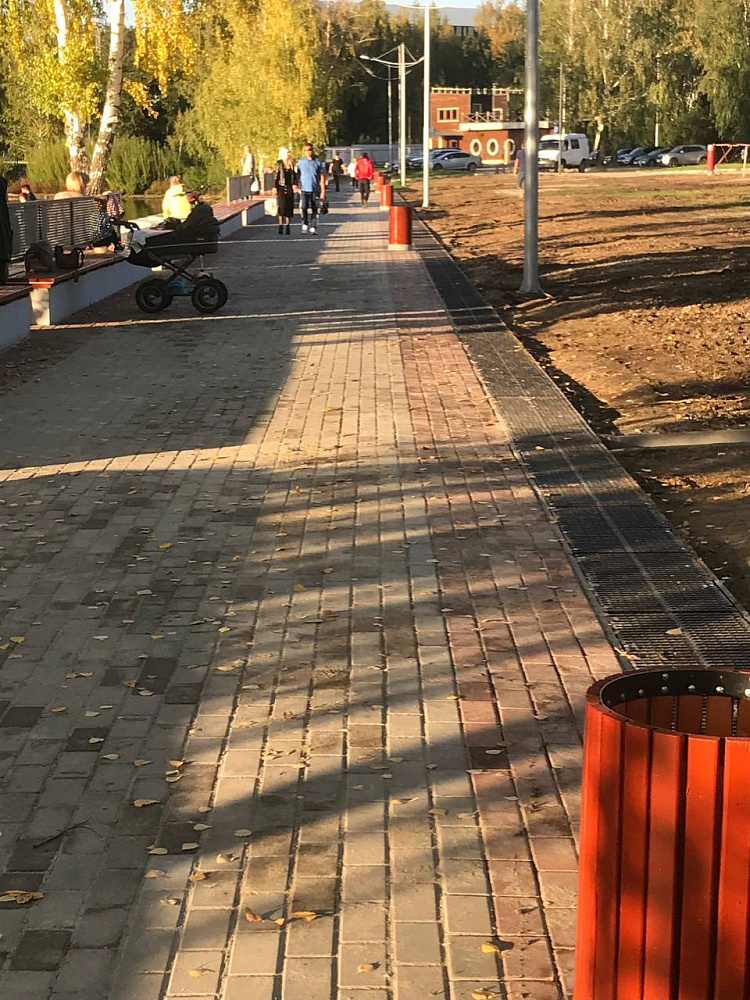 Благоустройство набережной в Свердловской области