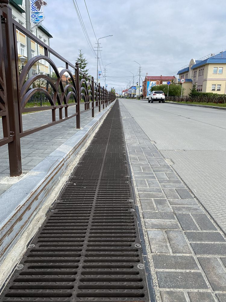 г. Салехард Благоустройство улиц