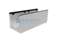 Лоток водоотводный бетонный коробчатый (СО-300мм), с чугунной насадкой КU 100.39,9 (30).59,5(52,5) - BGZ-S, № 40-0 Лоток водоотводный бетонный коробчатый (СО-300мм), с чугунной насадкой КU 100.39,9 (30).59,5(52,5) - BGZ-S, № 40-0