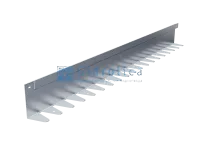 Бордюр Gidrolica Line Steel L-образный из оцинкованной стали 1200х100х70х1,5мм